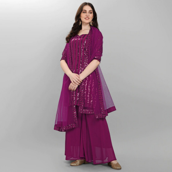 https://zenfashion.in/products/purple-embroidered-sequined-silk-georgette-semi-stitched-dress-material