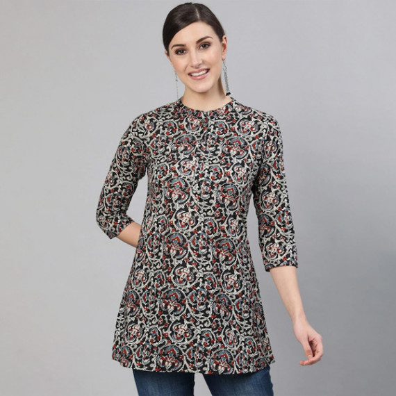 https://zenfashion.in/products/women-black-maroon-abstract-printed-tunic