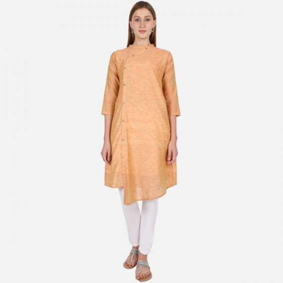 https://zenfashion.in/products/women-orange-solid-a-line-cotton-kurta