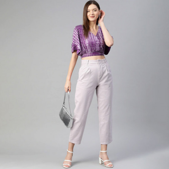 https://zenfashion.in/products/trendy-purple-and-white-solid-wrapped-top