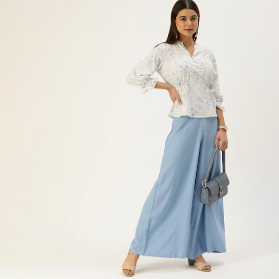 https://zenfashion.in/products/white-blue-tropical-print-mandarin-collar-peplum-top
