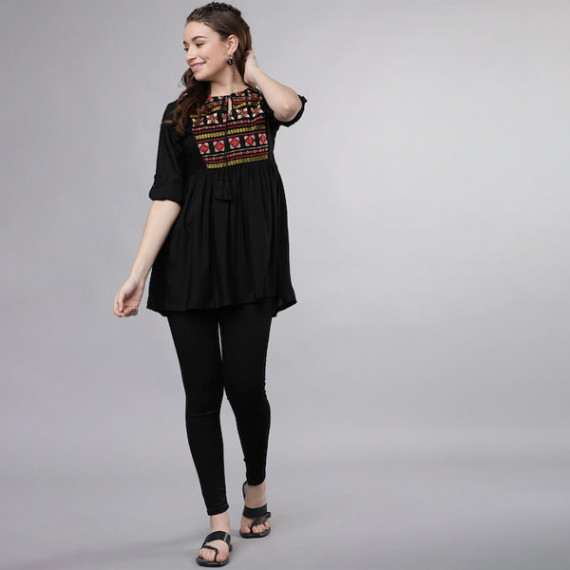 https://zenfashion.in/products/women-black-solid-tunic