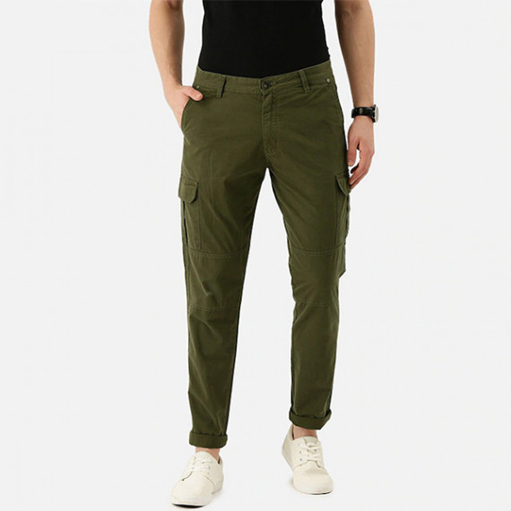 https://zenfashion.in/products/men-olive-slim-fit-pure-cotton-cargos-trousers