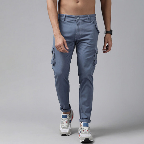 https://zenfashion.in/products/men-blue-solid-cargo-trousers