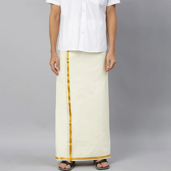 https://zenfashion.in/products/men-cream-colour-maroon-solid-sequin-velvet-finish-border-stitched-dhoti