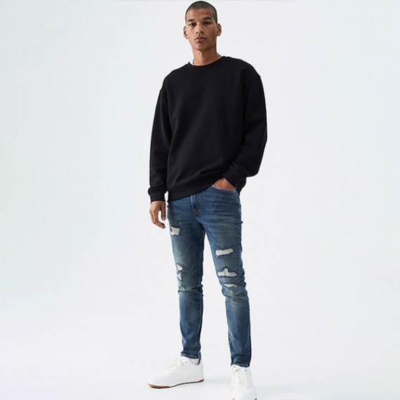 https://zenfashion.in/products/men-blue-mildly-distressed-jeans