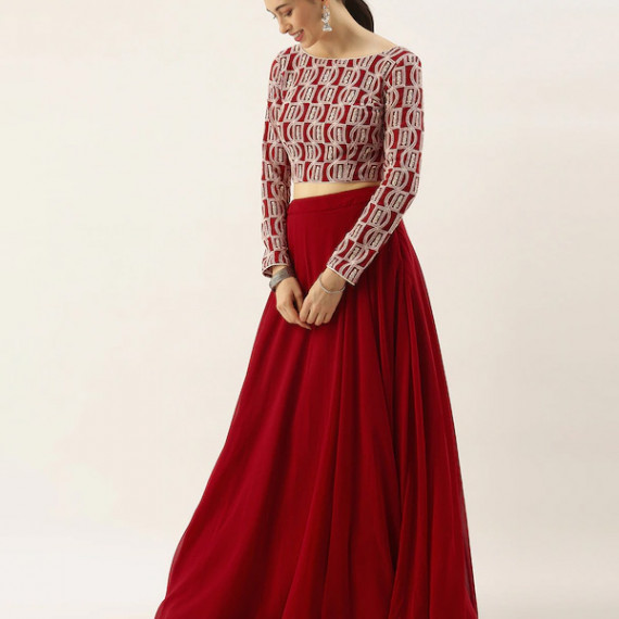 https://zenfashion.in/products/maroon-embroidered-thread-work-ready-to-wear-lehenga-blouse-with-dupatta